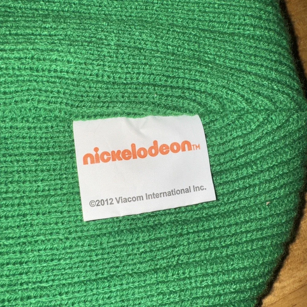 Nickelodeon TMNT Teenage Mutant Ninja Turtles Hat Tassels Reversible OSFM 2012